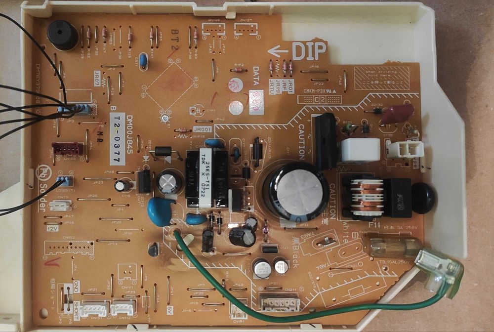 Плата DM00J845 блоку MSZ-GB50VAE1 Ремонт кондиціонерів  Mitsubishi El