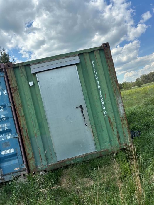 Kontener socjalno- magazynowy