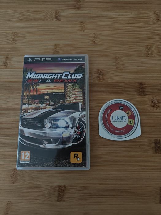 Jogo Midnight Club L.A. Remix PSP - Black Label