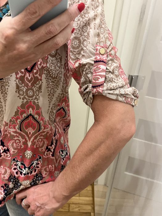 Bluzka Boho super do jesnsowych spodni rozm S st idealny