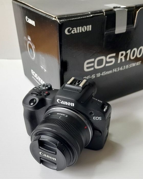 Kit Canon R100 + RF-S 18-45mm *preço fixo* (NOVO - ABR2026)