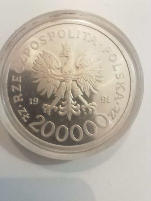 Moneta srebrna rocznica konstytucji