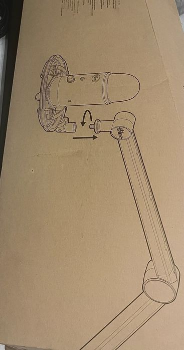 Microfone Blue Yeti com Suporte