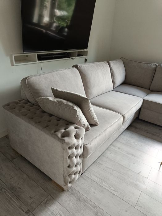 Narożnik styl Hampton chesterfild