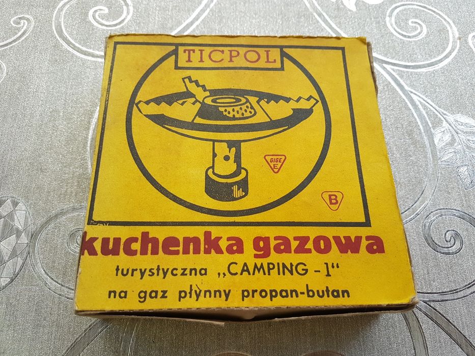 Kuchenka gazowa.Kamping 1..
