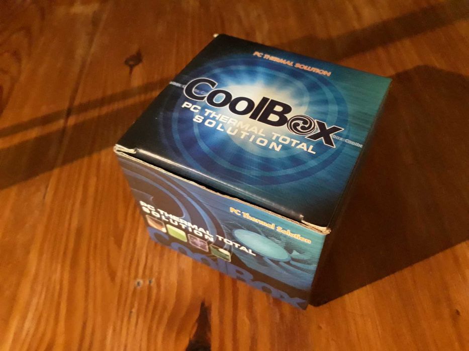 Cooler / dissipador CPU Socket A / Socket 370 / Socket 7 na caixa