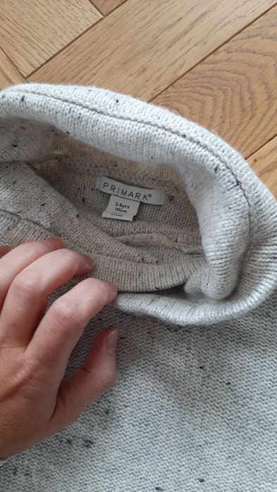 Zestaw dwóch sweterków Rebel i Primark, rozm. 110,bstan bdb