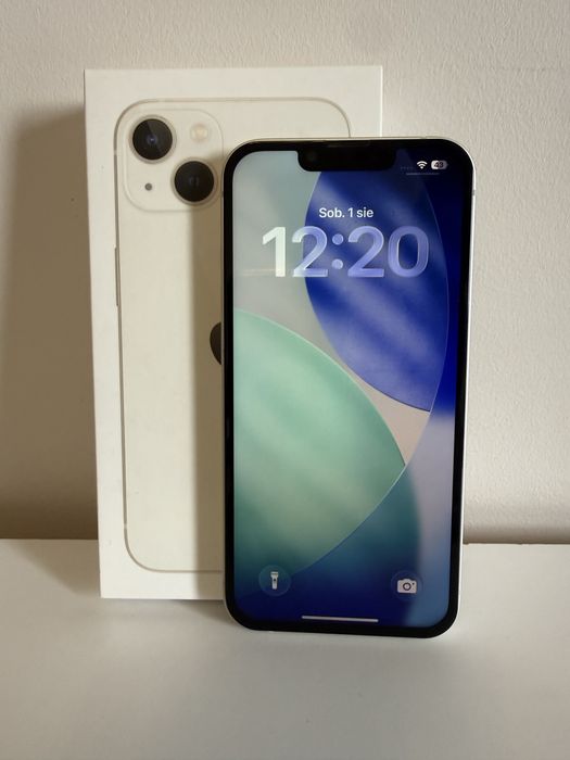 Iphone 13 biały 128gb kondycja 100%