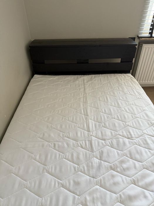 Łóżko z palet + materac