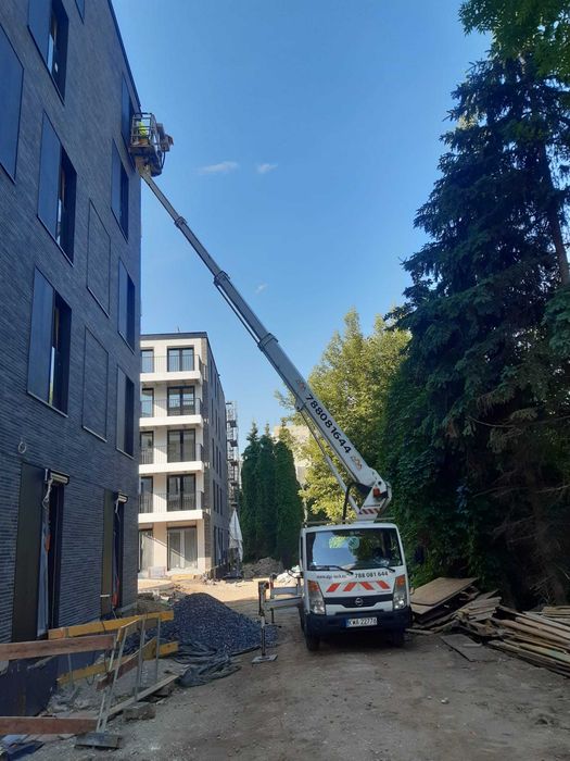 Podnośnik koszowy -zwyżka dźwig 30m, 22m, ladowarka