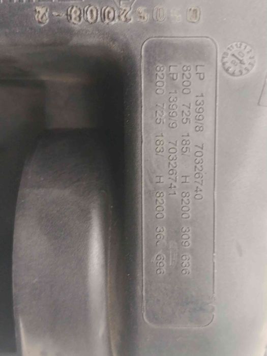 Caixa filtro ar RENAULT Clio III (BR0/1, CR0/1)