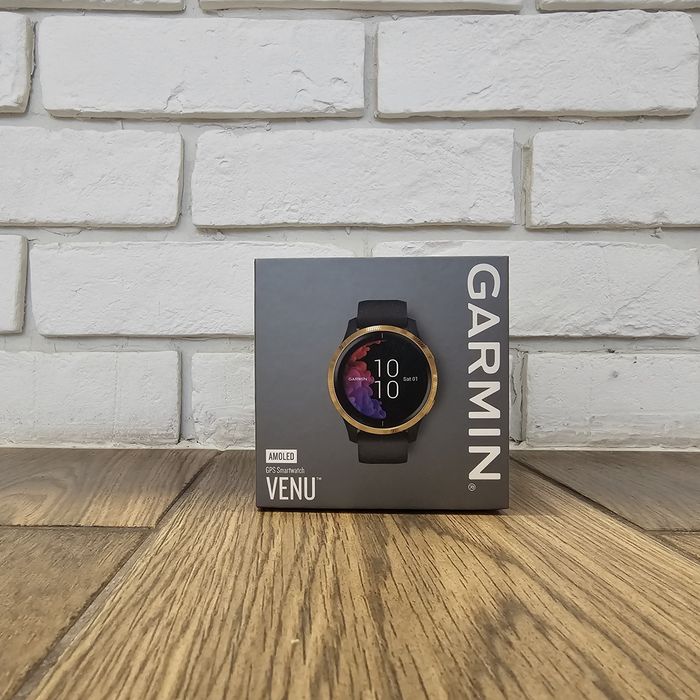 Smartwatch Garmin Venu – czarny – okazja