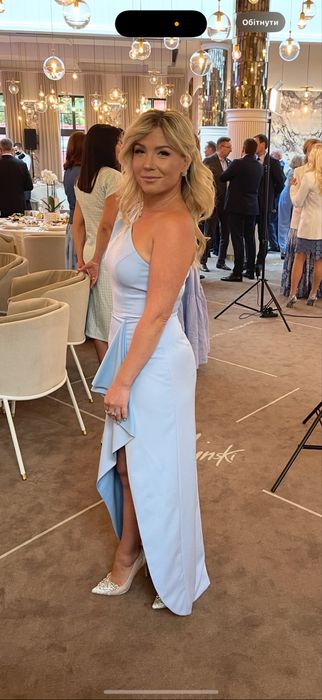 Вечірня сукня блакитна OLYA MAK