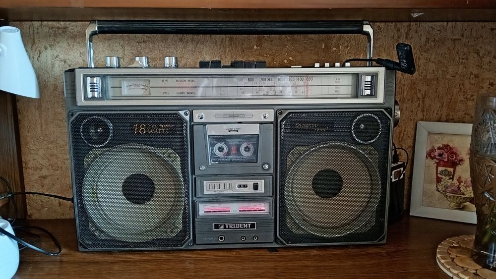 Магнітола, магніофон TRIDENT  CX-463N  Японія  однокласник TOSHIBA  SHARP JVC SANYO