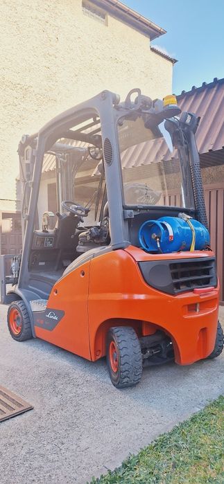 Linde H16 z 2015r Triplex przesuw Pozycjoner wózek widłowy widlak