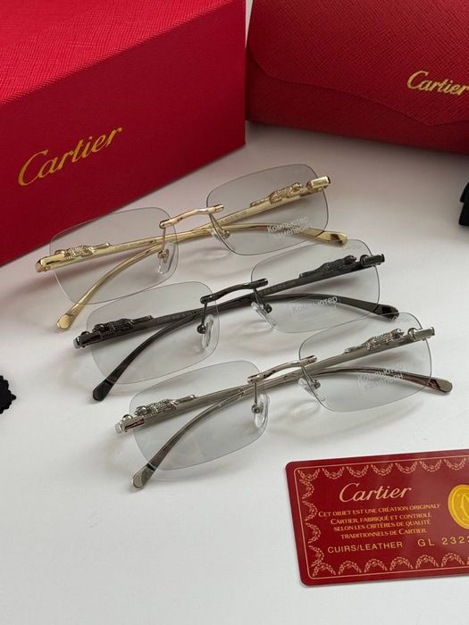 Окуляри хамелеони прозорі фотохром картьє cartier унісекс чоловічі жін