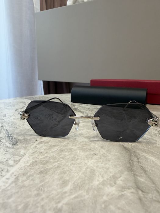 Okulary przeciwsłoneczne – model bezramkowy damski