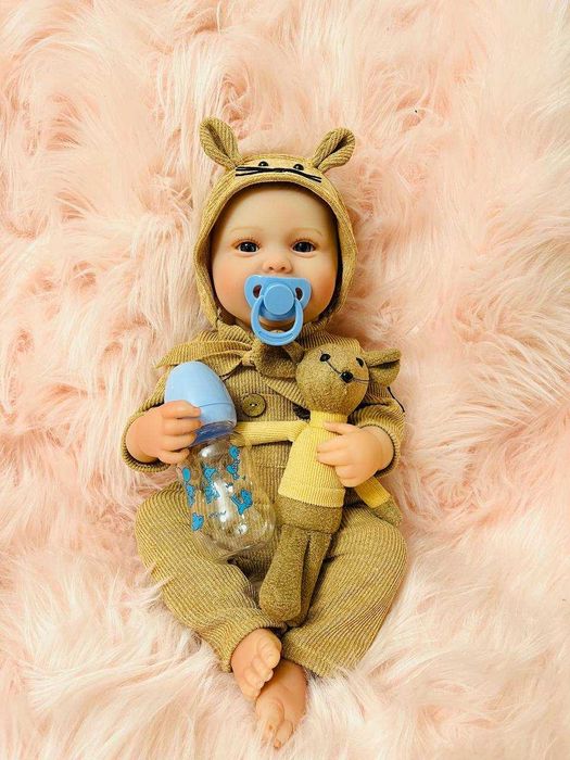 61) Кукла Реборн Младенец Mateo Premium Class 3D 45-47 см.Винил
