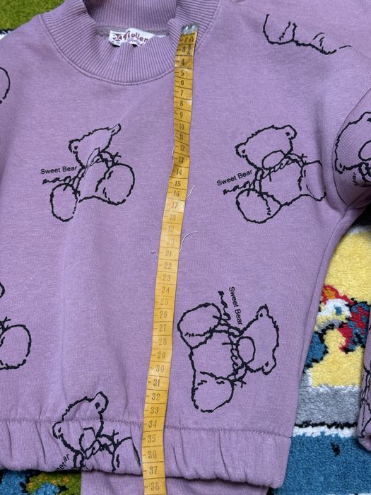 Теплий костюм на дівчинку 98-104