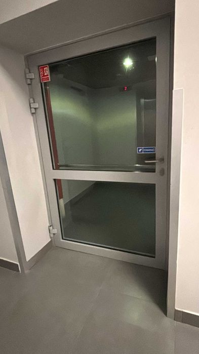Drzwi przeciwpożarowe aluminiowe 3 rozmiary