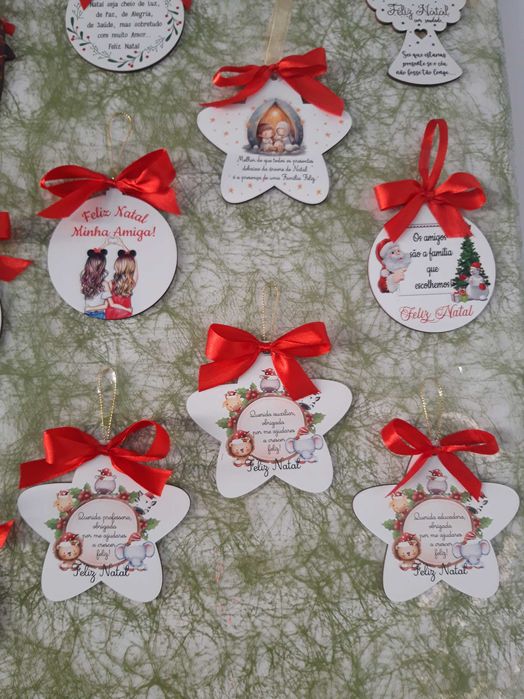 Pendentes natal, bolas natal