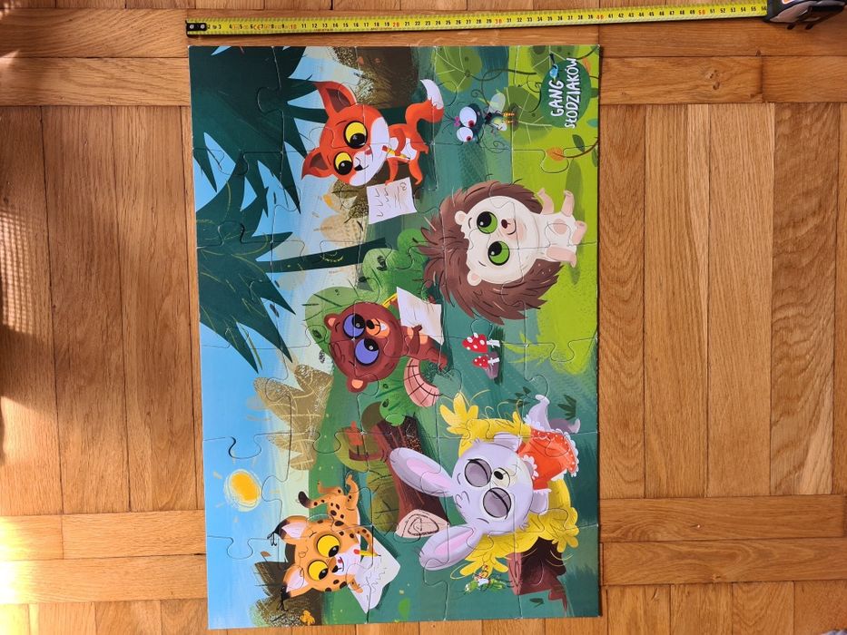 Puzzle gigant Gang Słodziaków