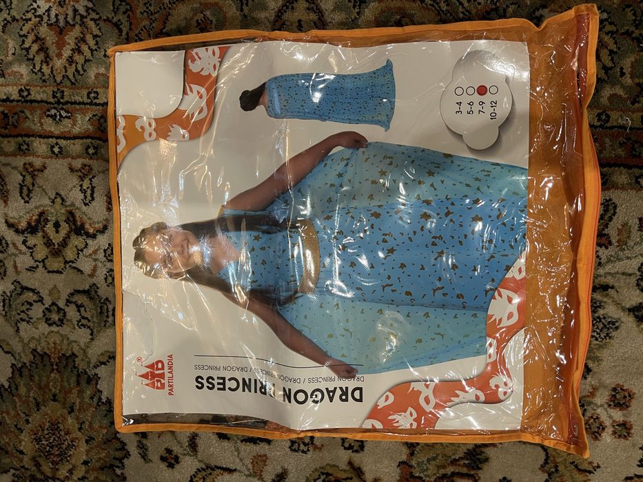 Fato de carnaval 7-9 anos