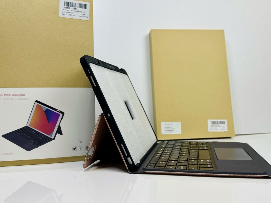 Новий чохол з клавиатура та тачпадом для iPad/Pro 10,2 і 10,5 дюймів