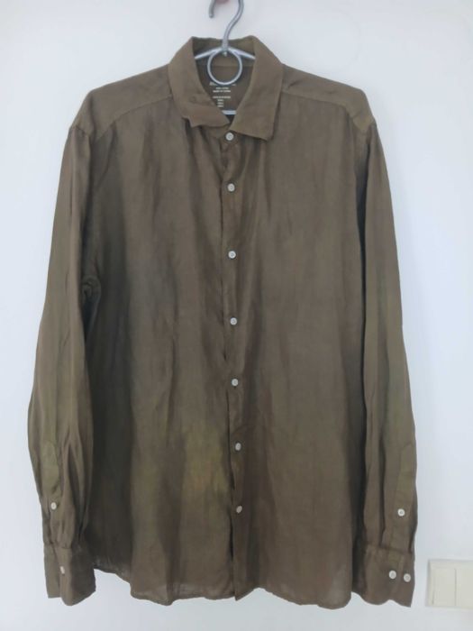 Massimo Dutti koszula 100 % len L
