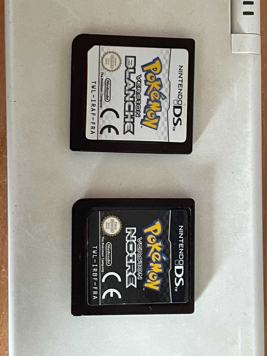 Cartuchos Pokémon Black e White Nintendo DS - 100% Originais