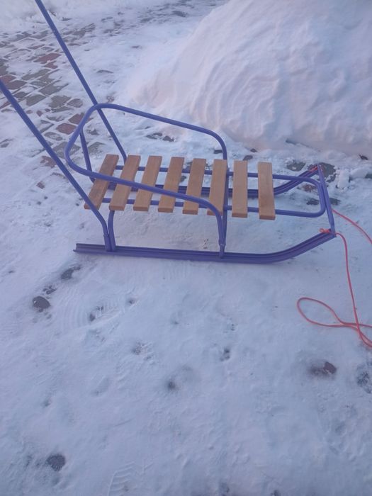 Продам санки з ручкою