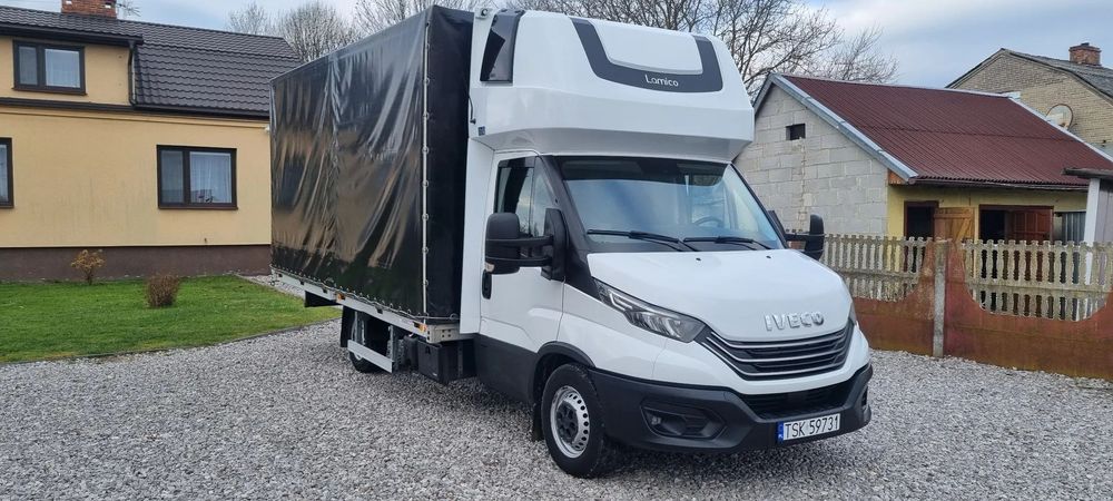 Iveco 35S18 Plandeka 10EP/12EP _Full Opcja  _2022/2023r_ Salon PL_Bezwypadkowy_ Oryginalny przebieg_ FV23%
