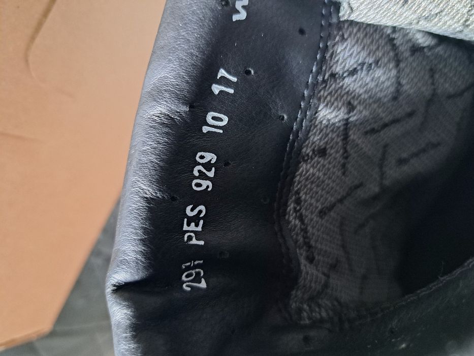 Zimowe Skórzane czarne Wojas Goretex