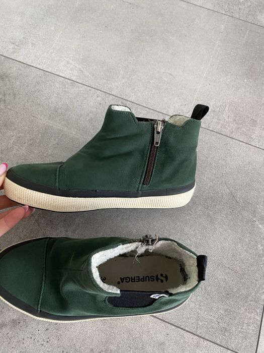 Ocieplane botki jesień/ zima superga 34