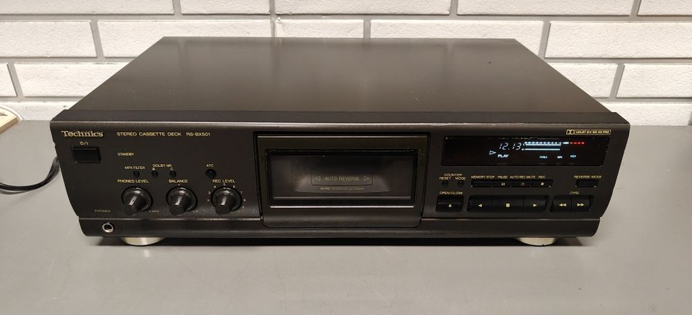 Magnetofon deck TECHNICS RS-BX501. Full automat