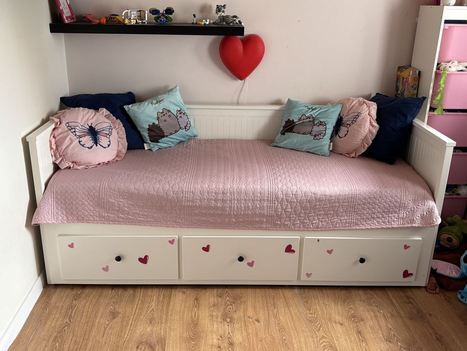 Łóżko hemnes ikea używne