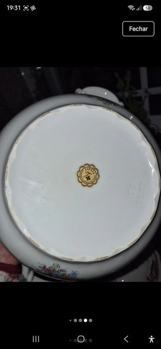 Sopeira peças porcelana