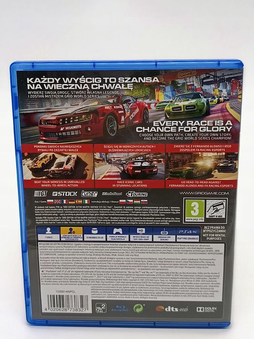 grid playstation 4 (ps4) pudełkowa