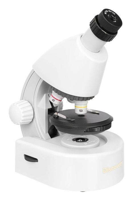 Mikroskop optyczny, szkolny dla dzieci 640x / Discovery Micro +książka