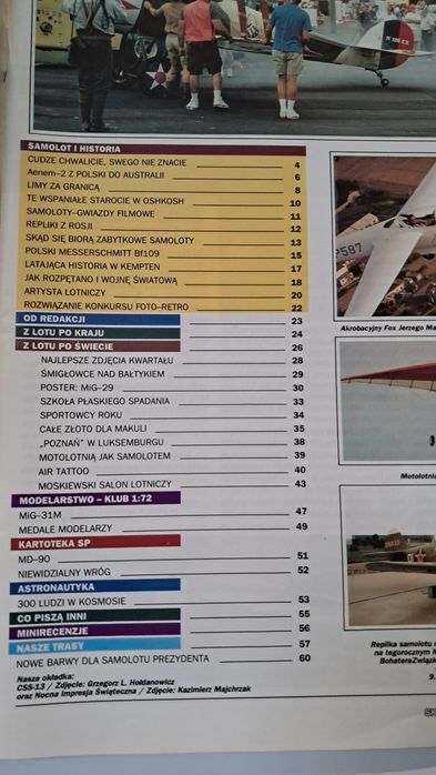 Skrzydlata Polska 5/1993 z kalendarzem na 1994 rok