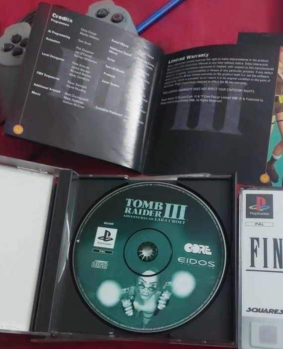 Ps1 Tom Reder lll Com Manual Completo.