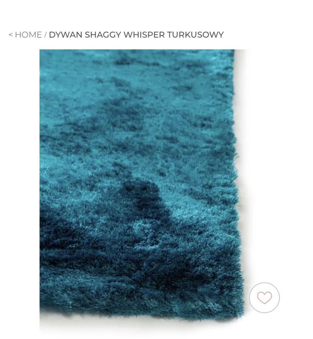 Dywan shaggy szmaragdowy 160x230