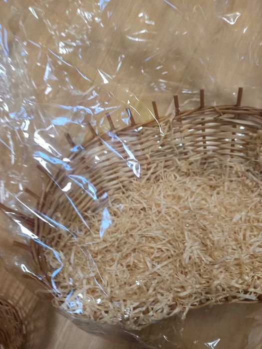 Kosze prezentowe wiklinowe duże 2 szt