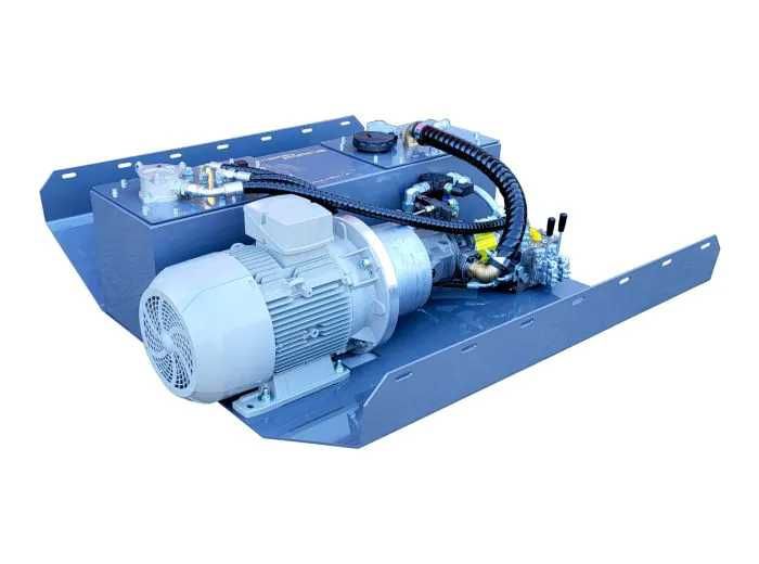 11KW Zasilacz hydrauliczny 2 sekcje proporcjonalne z LS i Pompą Yeoshi ze zbiornikiem specjalnym