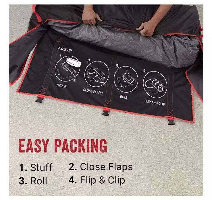 Намет з тентом на 4-ри особи