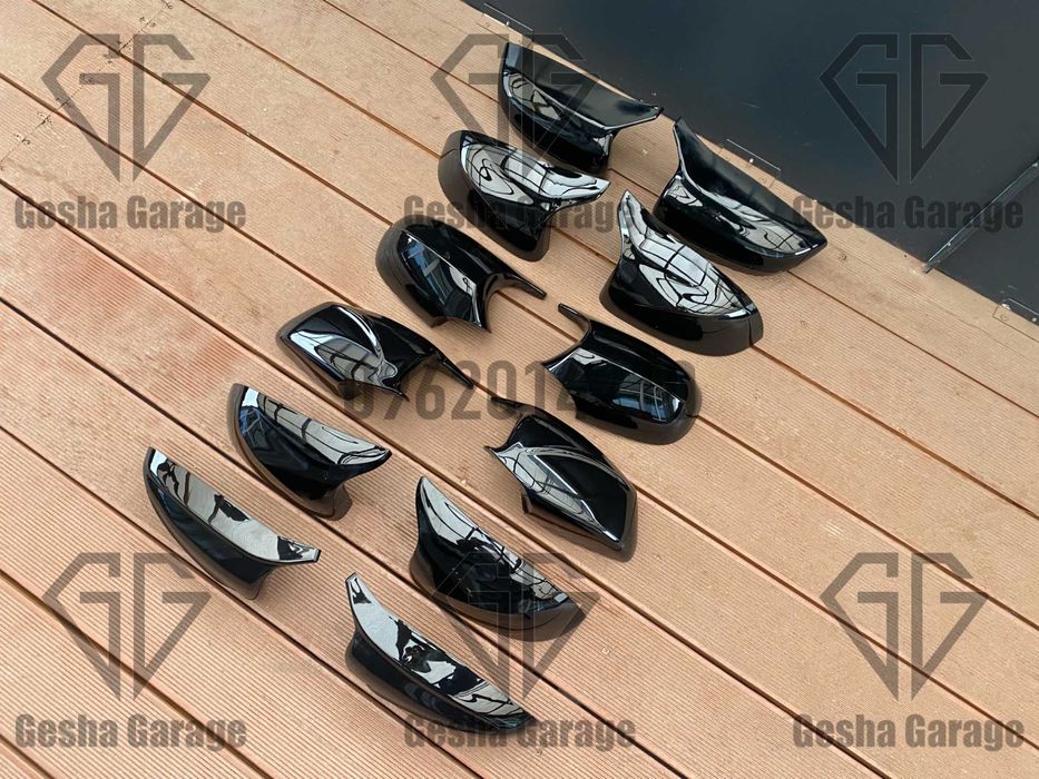 Накладки на зеркала БМВ BMW f90 f95 g01 g30 g20 g11 e70 e92 e90 f10