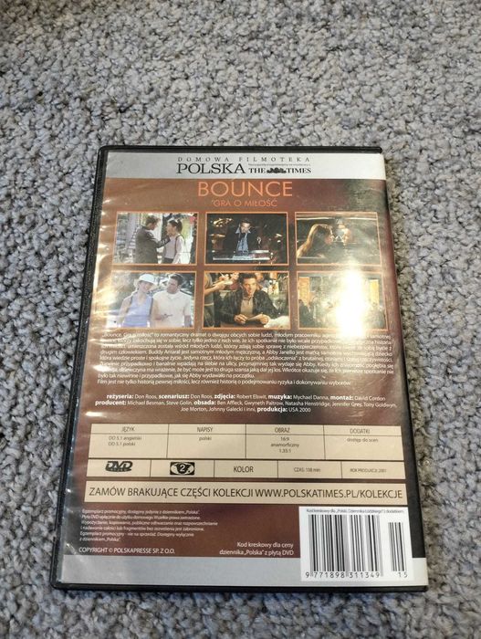 Gra o miłość film DVD