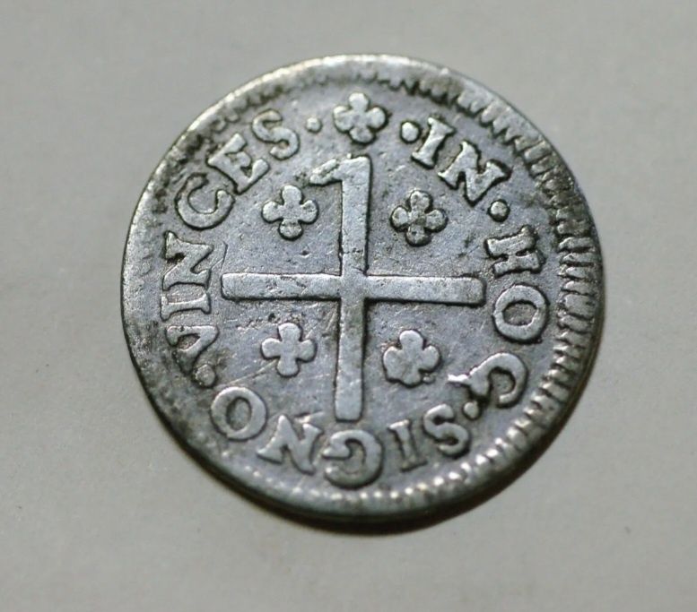 50 Reis de 1688 Rei D.Pedro II de Prata