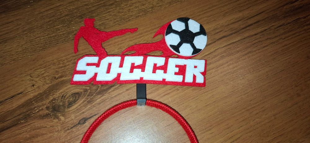 Opaska na Głowę Na Mecz dla Kibica - Piłka Nożna - Soccer