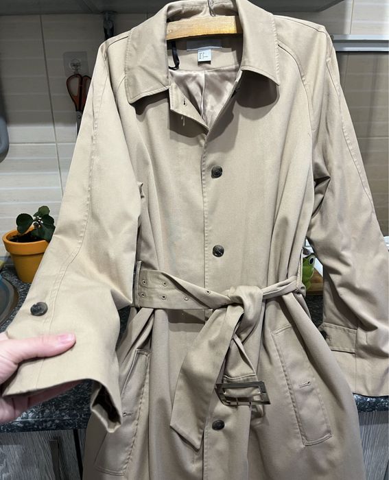 Плащ тренч H&M S